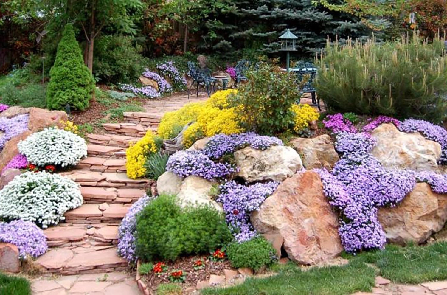 Как сделать альпийскую горку